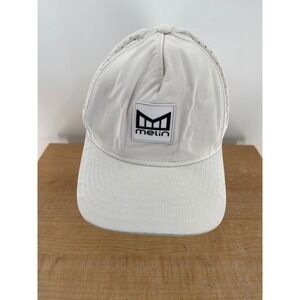 Melin Odyssey Hydro White Performance Snapback Hat Mens Adjustable Cap RN140468